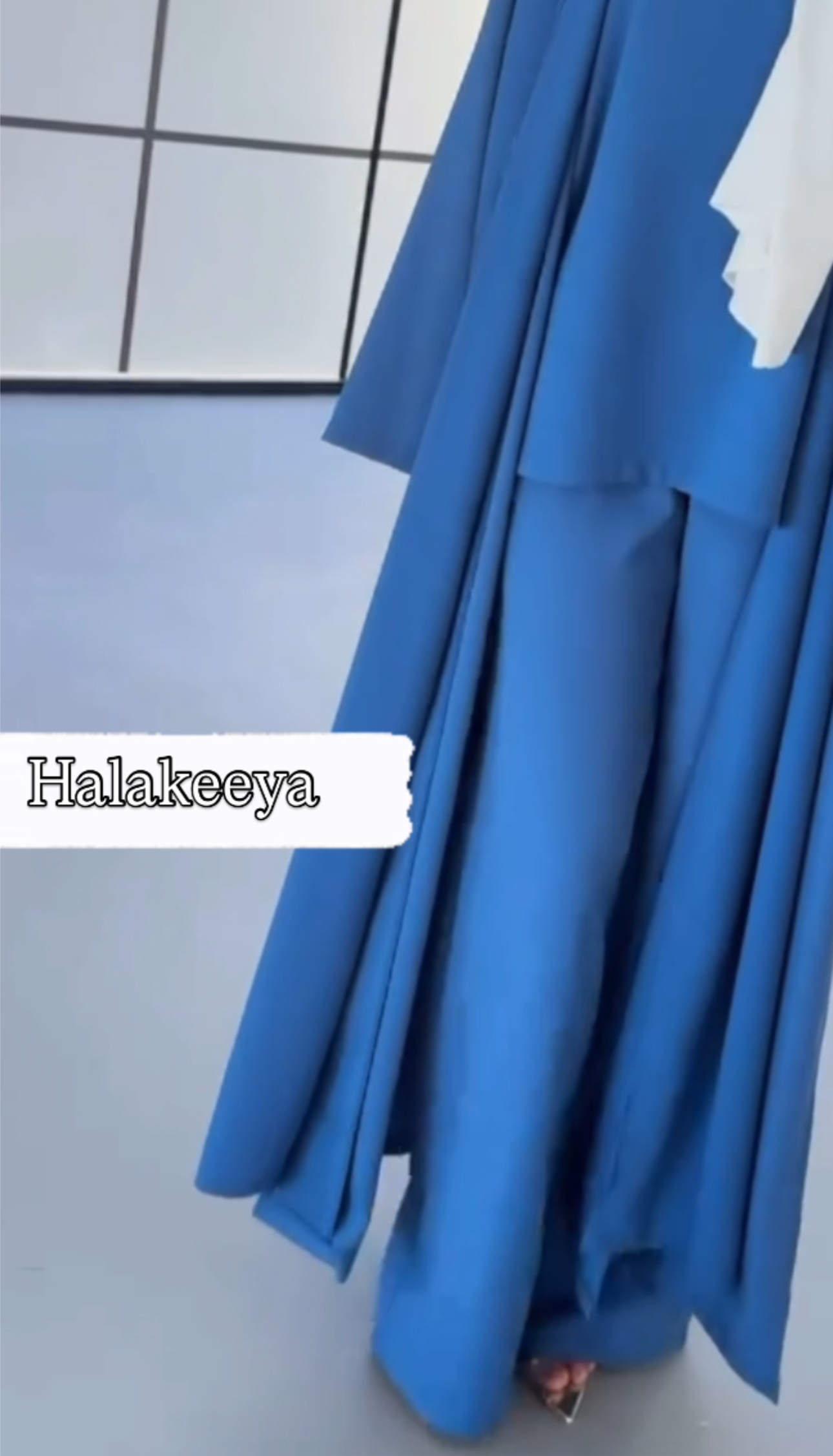 4 Pieces Formal Abaya Pant Set