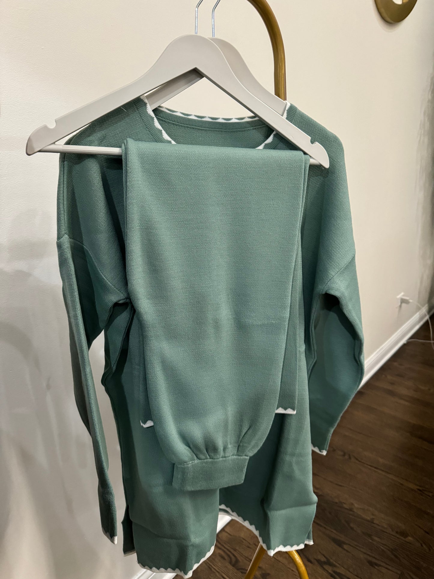 Co-Ord 2 Pcs Cozy knit Pants Set