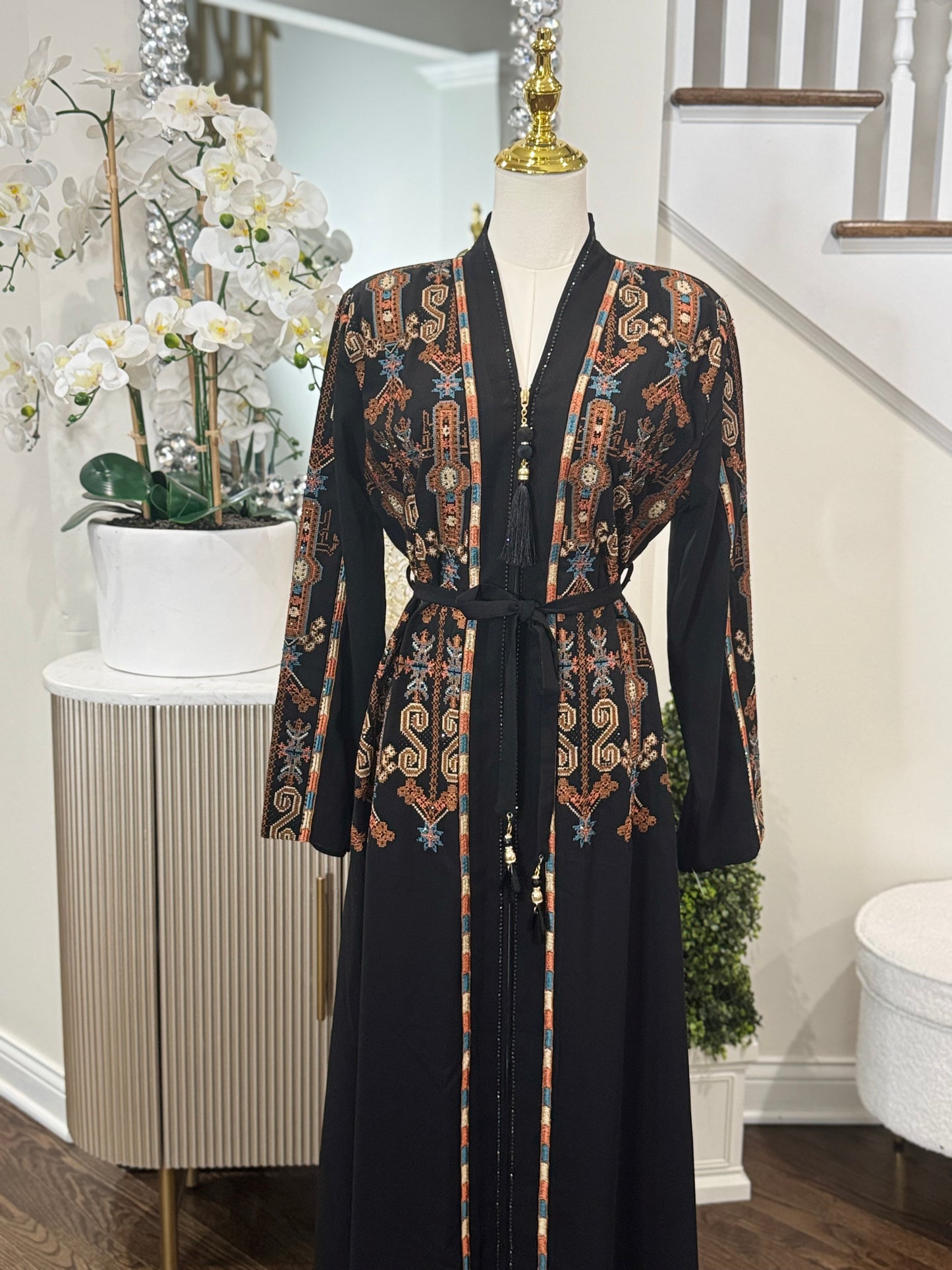 Palestinian Embroidered Thobe Tatreez