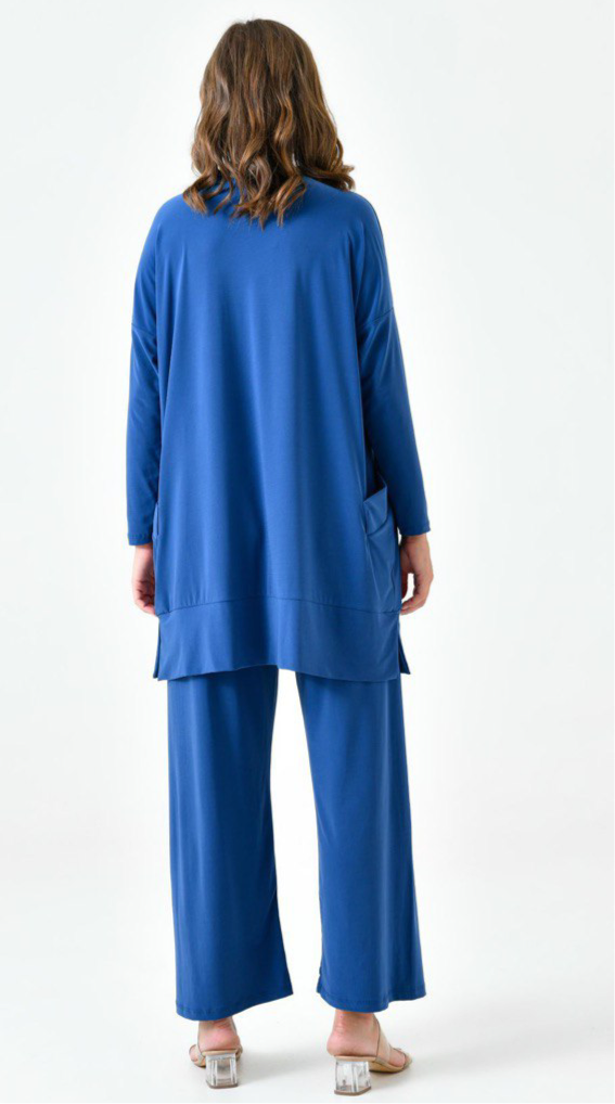 Long Sleeves Tunic and pants set With Pockets