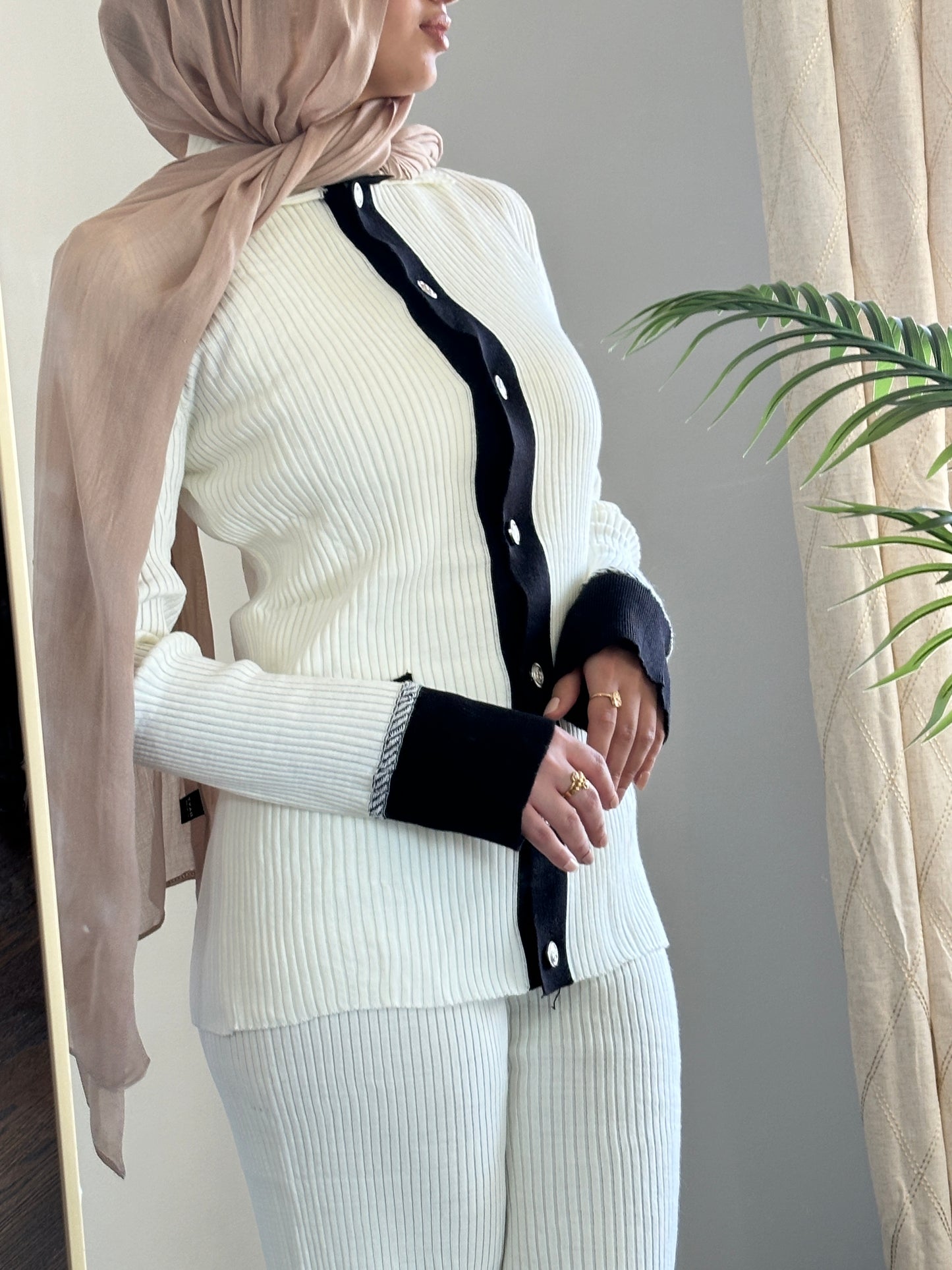 Classic Knit Co-Ord Pant Set
