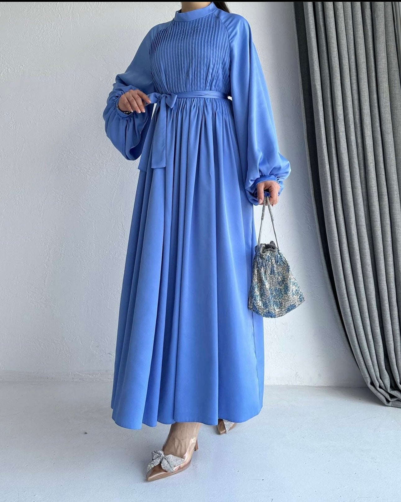 Modest Dress with Pockets