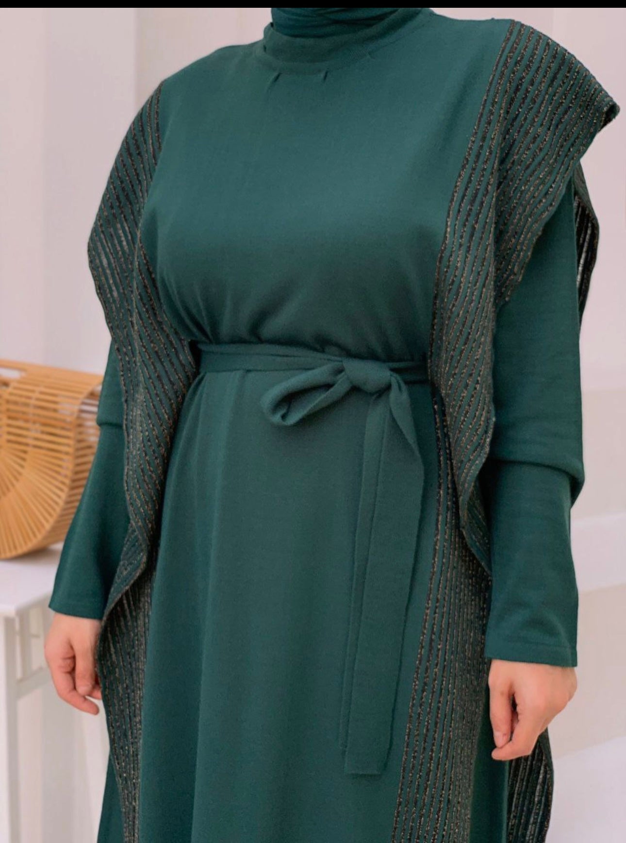 3 Pcs KNITWEAR BUTTERFLY DRESS