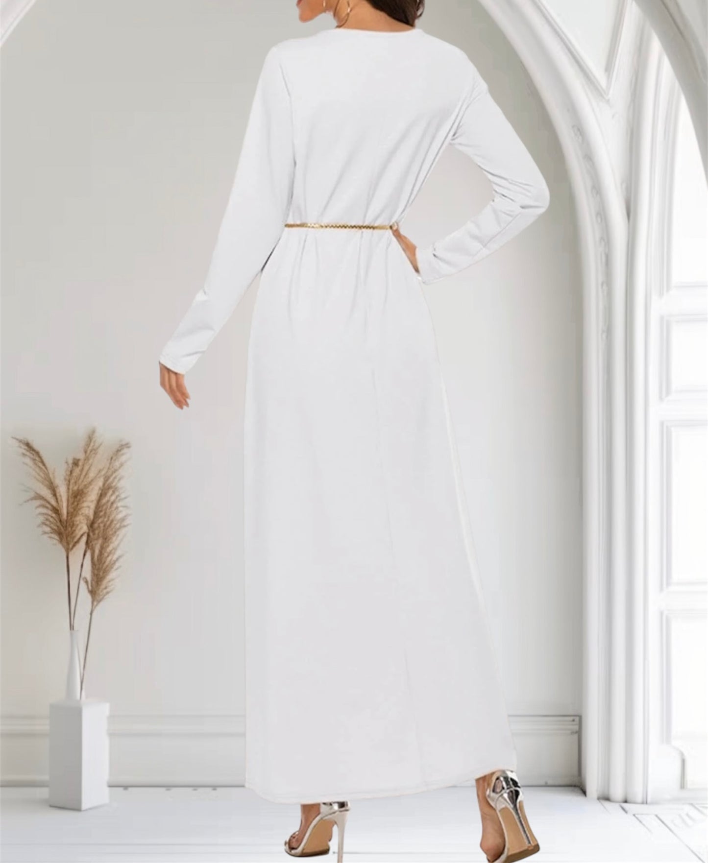 Long Sleeves Underdress Abaya