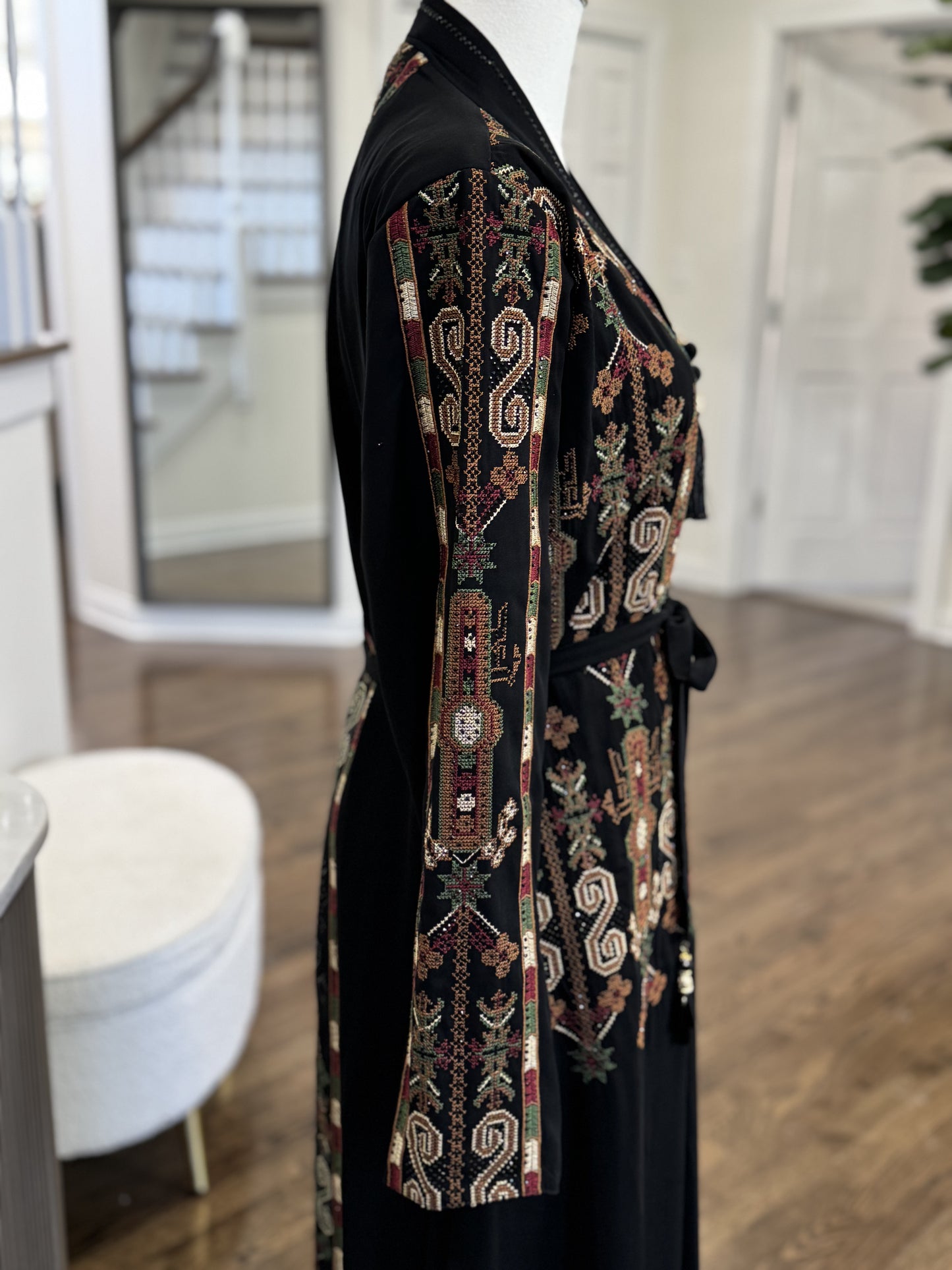 Palestinian Embroidered Thobe Tatreez