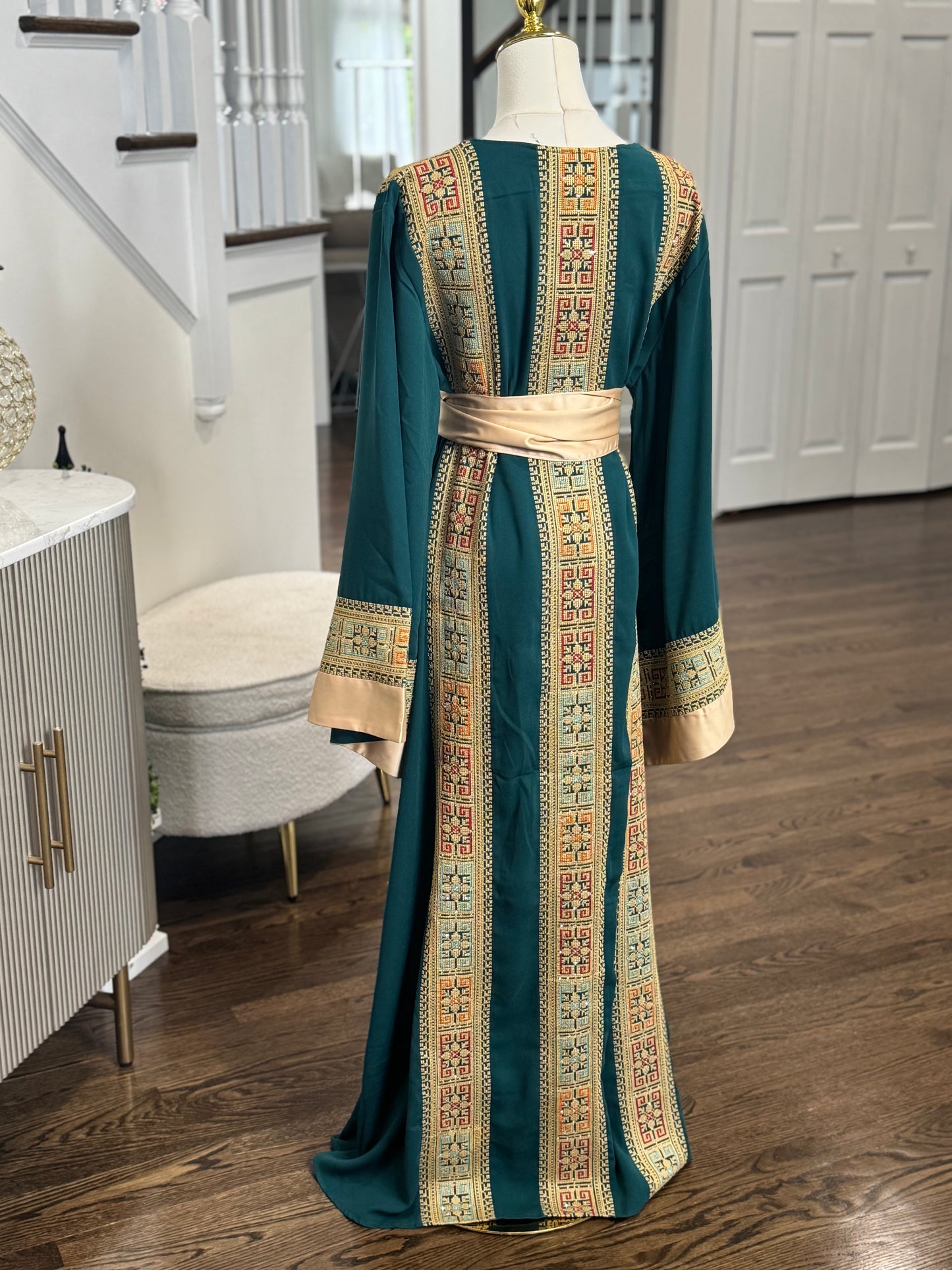 2 Pcs Embroidered Thobe