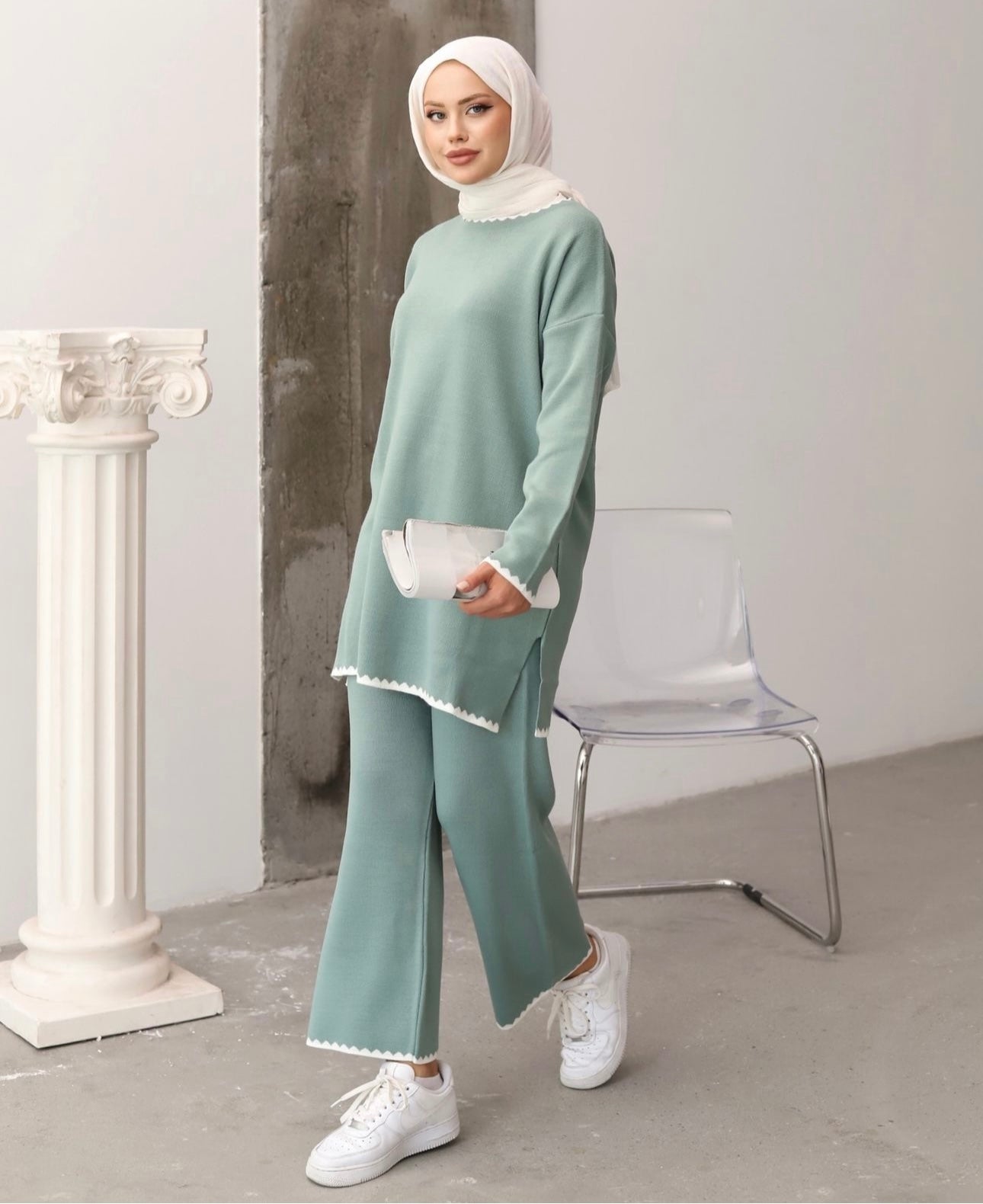 Co-Ord 2 Pcs Cozy knit Pants Set