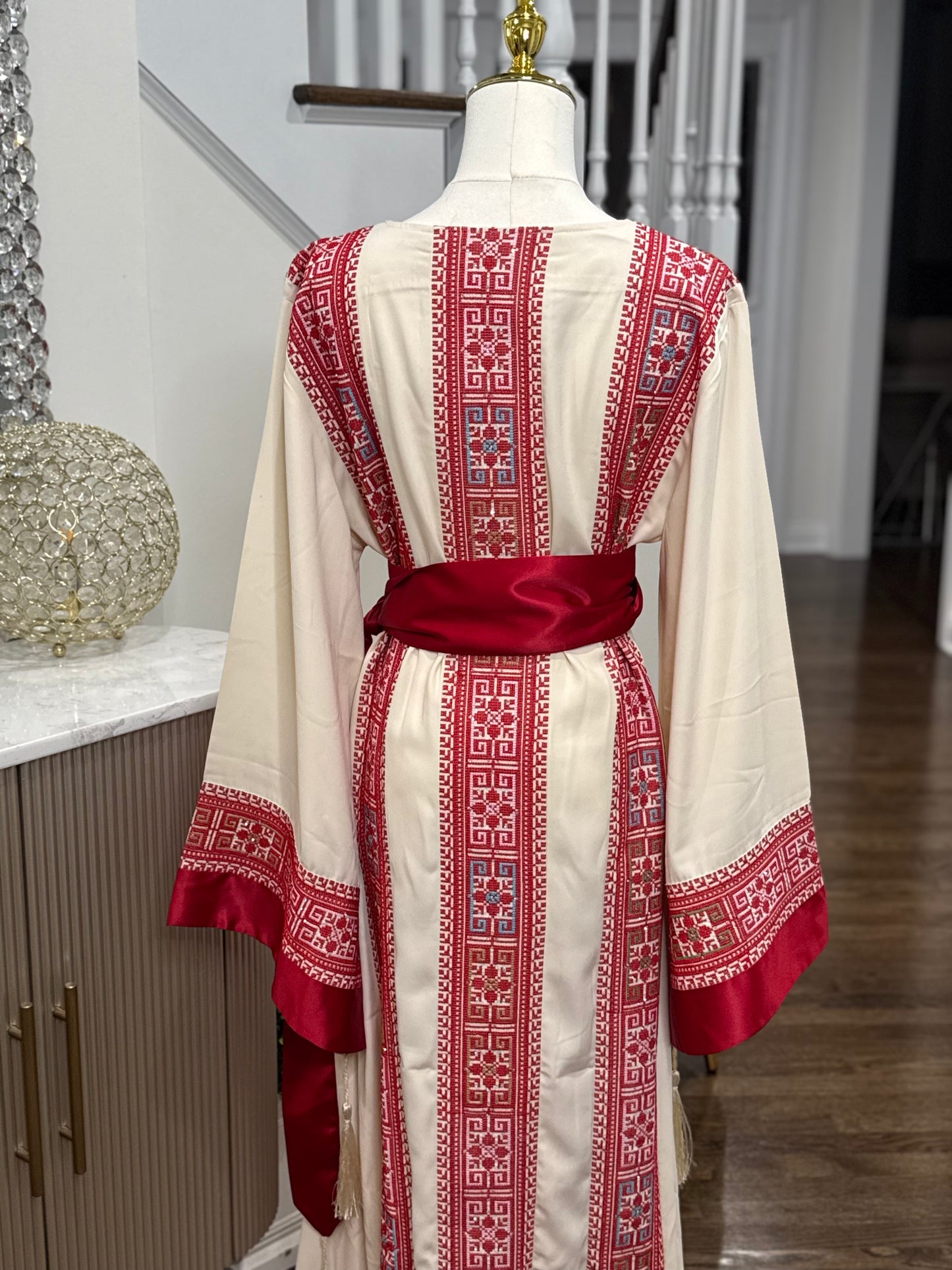2 Pcs Embroidered Thobe