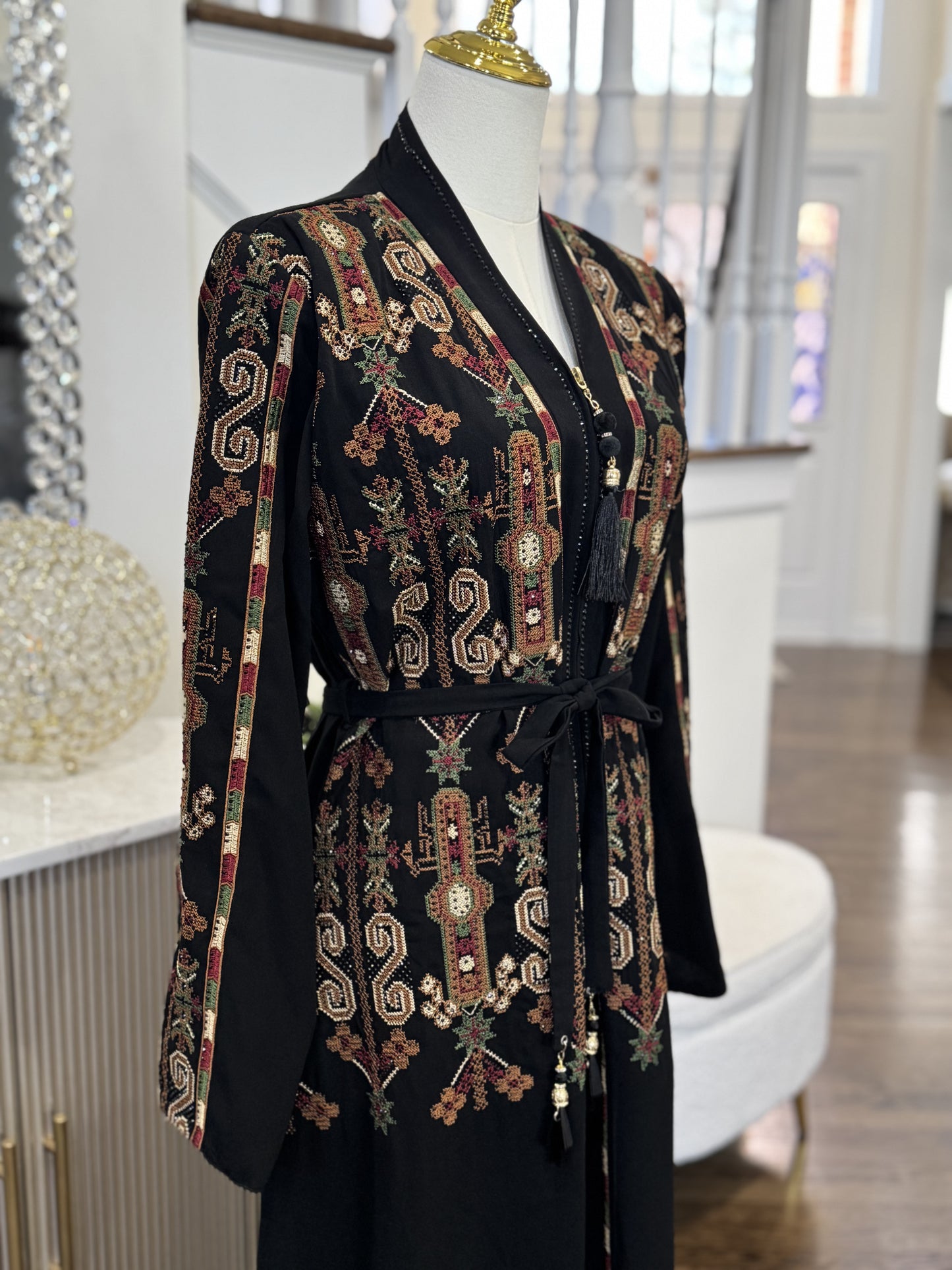 Palestinian Embroidered Thobe Tatreez