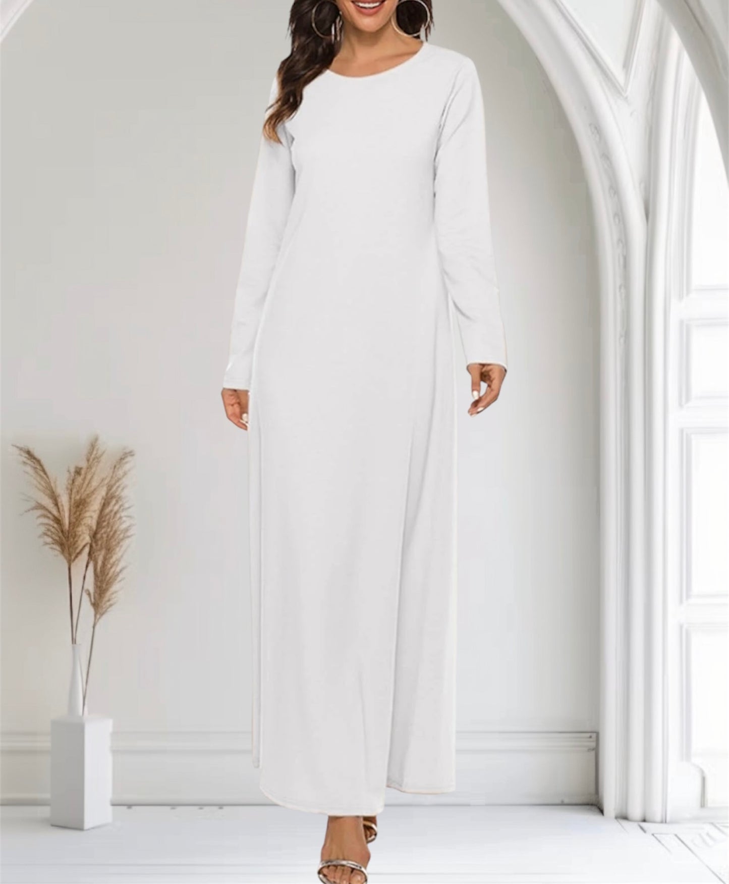 Long Sleeves Underdress Abaya
