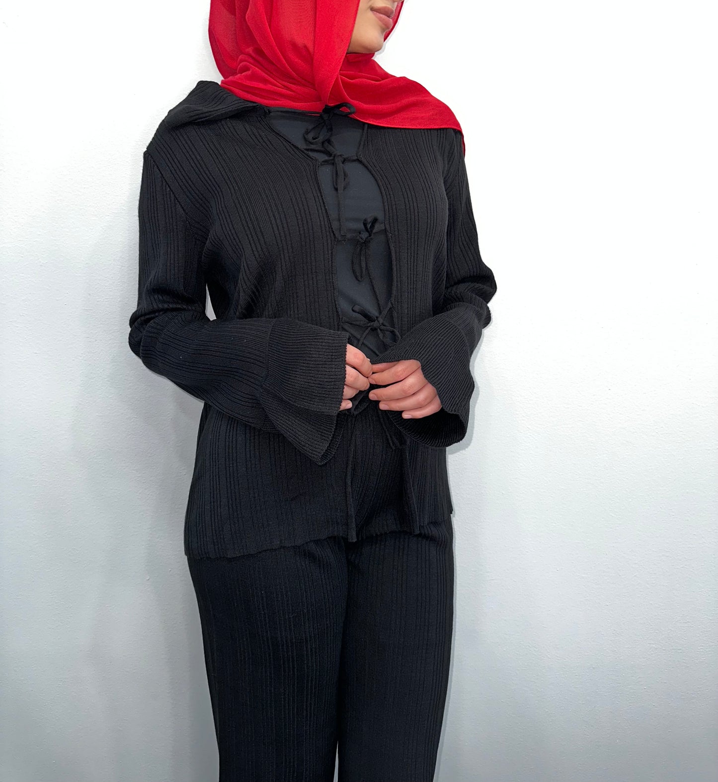 Bow Knot Pant Set