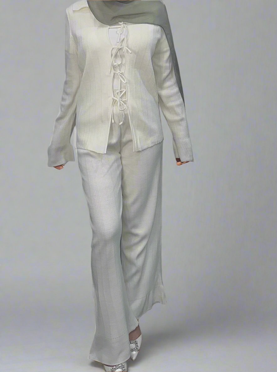 Bow Knot Pant Set