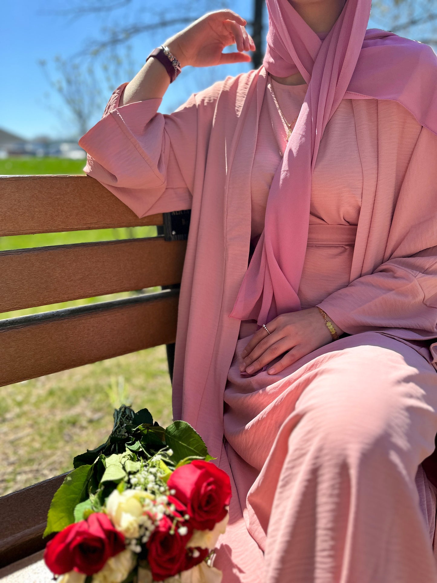 NADA Abaya Dress set