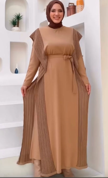 3 Pcs  KNITWEAR BUTTERFLY DRESS