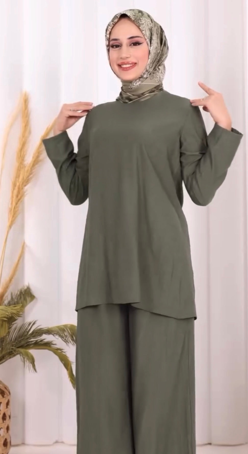 3 Pcs Modest pant set