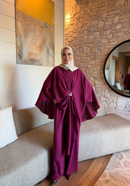 Luxury Cape Shirt & Pants Set
