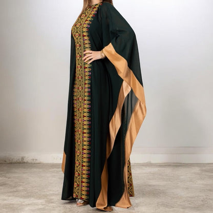 Embroidered Tatreez Bisht abaya
