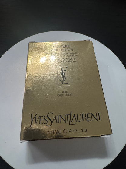 Yves Saint Laurent  Couture Mini Clutch Eyeshadow Palette over doré