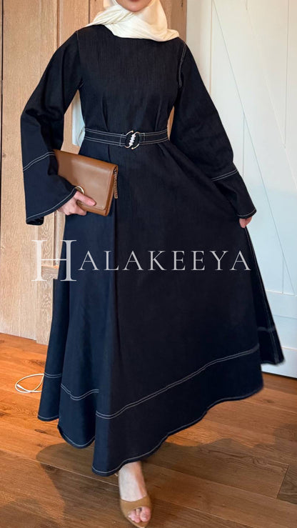 Everyday Denim A-Line Dress