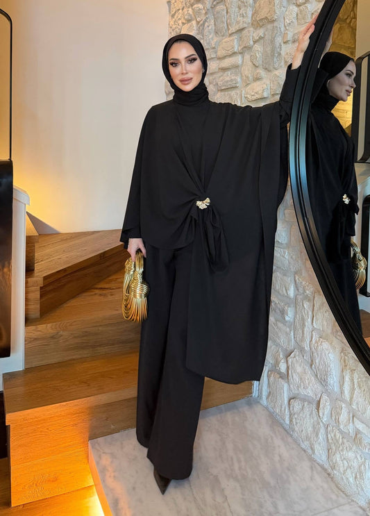 Luxury Cape Shirt & Pants Set