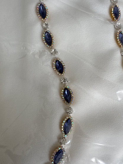 Embellished Open Abaya With Handwork Glass Beads wide Sleeves