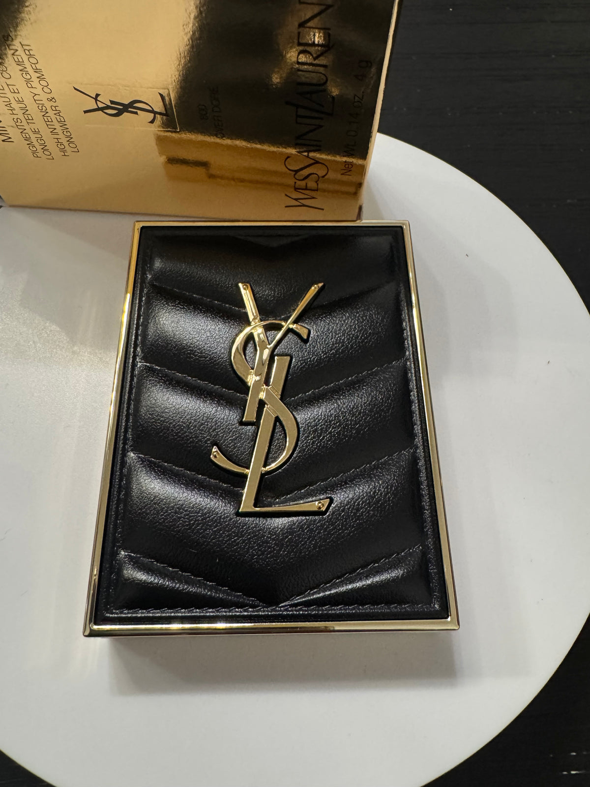 Yves Saint Laurent  Couture Mini Clutch Eyeshadow Palette over doré