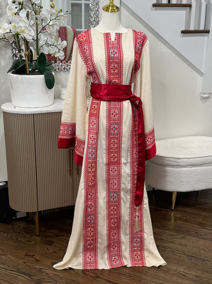 2 Pcs Embroidered Thobe