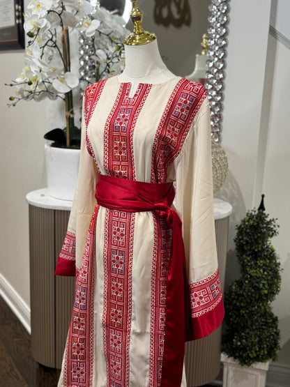 2 Pcs Embroidered Thobe
