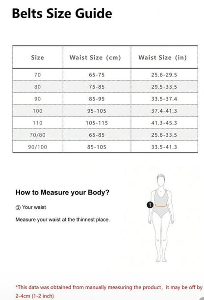 Metallic gold or Silver adjustable waist Belt