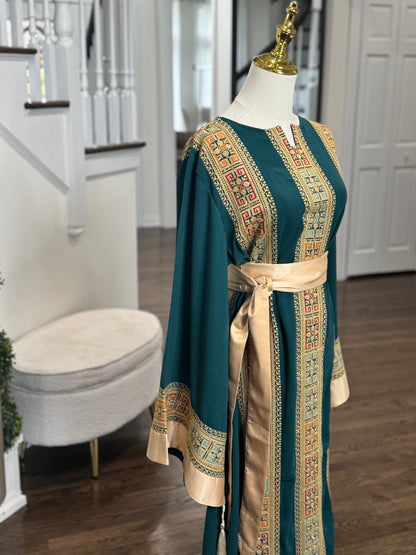 2 Pcs Embroidered Thobe