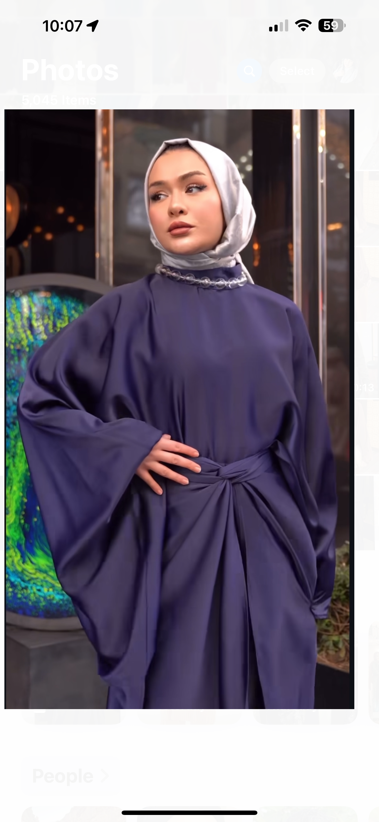 Satin Wide Sleeves Butterfly Waist Tie Wrap Skirt Set