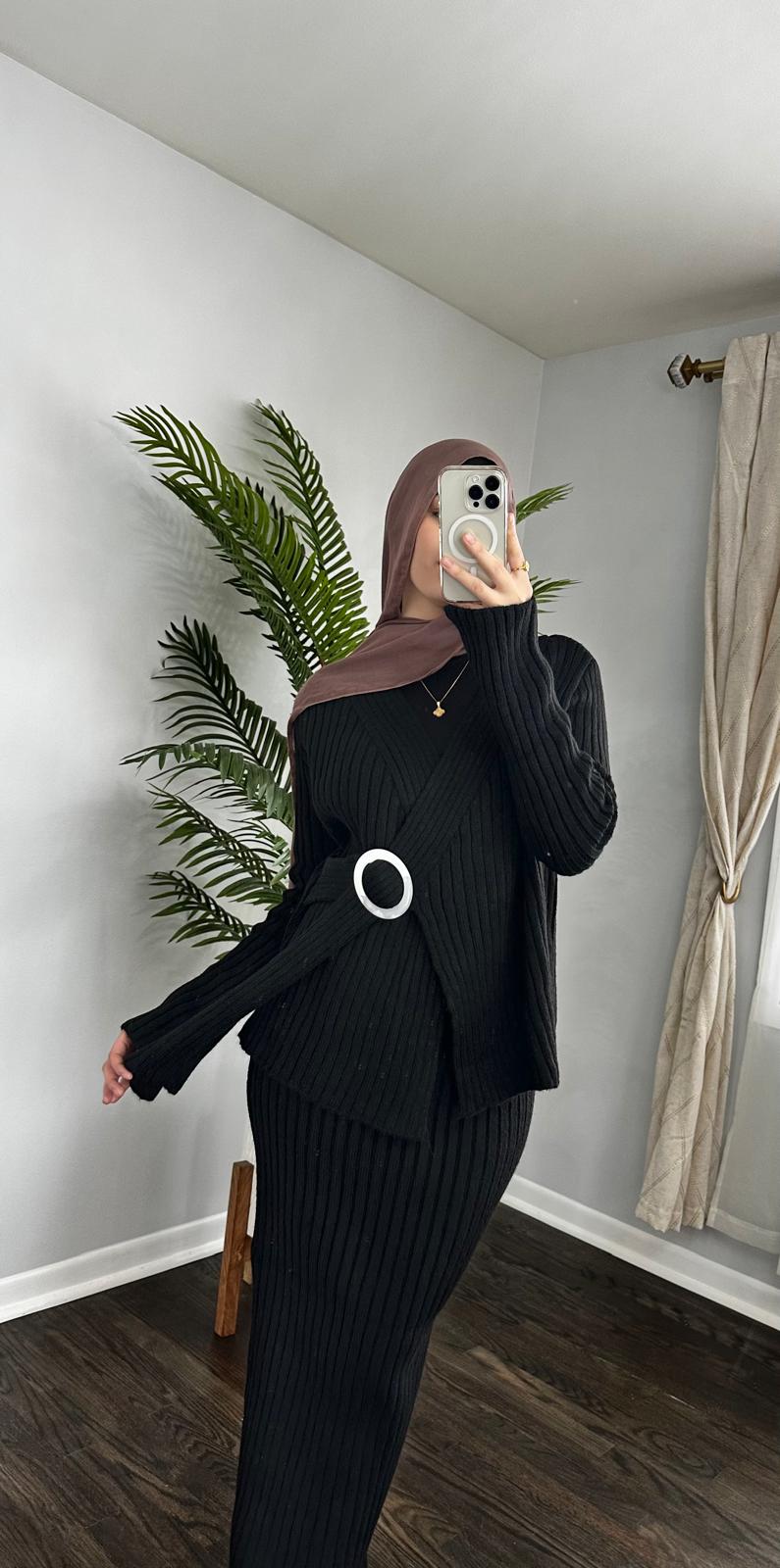 Skirt Knit Set