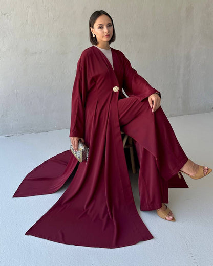 Modern Abaya pant set