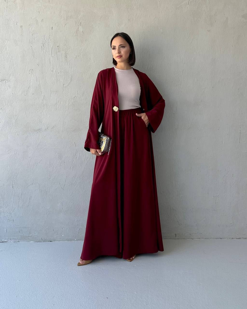 Modern Abaya pant set