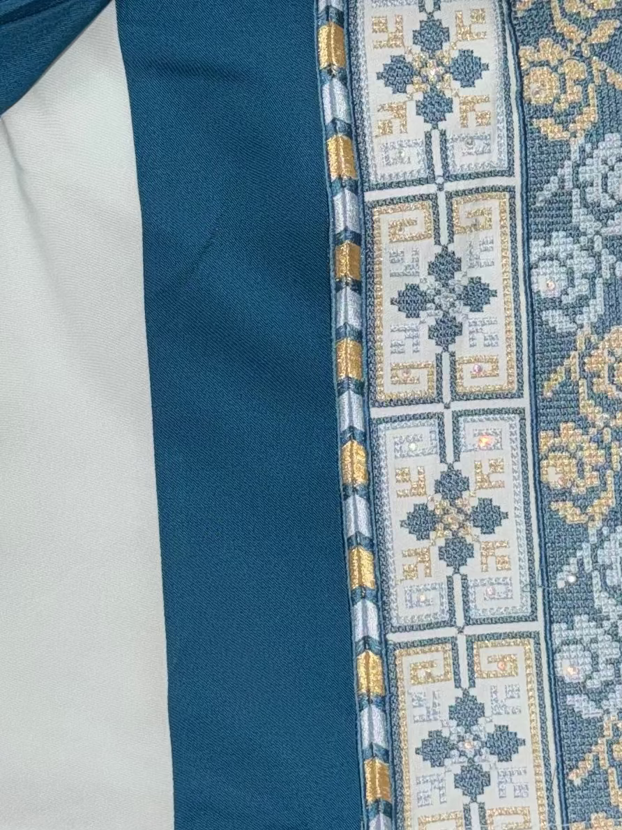 Palestinian Heritage Embroidered Tatreez Thobe