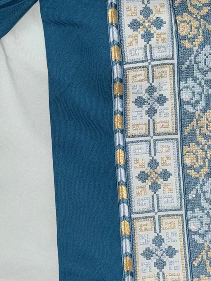 Palestinian Heritage Embroidered Tatreez Thobe