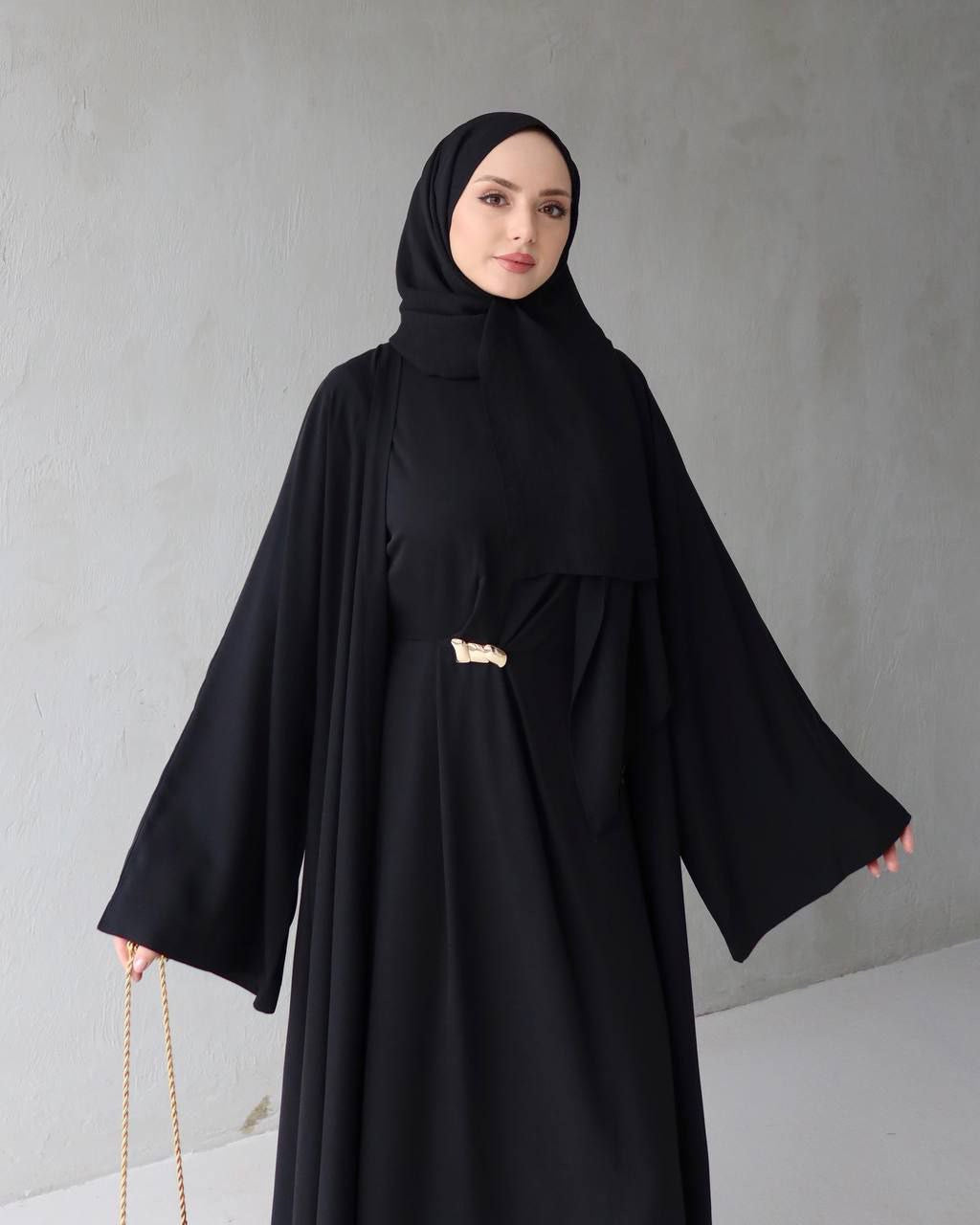 Soft Elegance Abaya Set