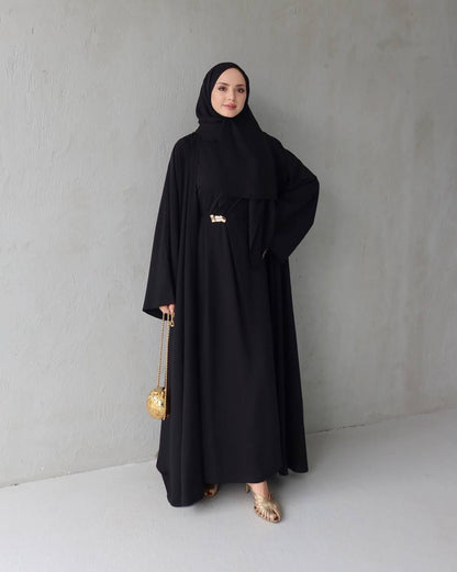 Soft Elegance Abaya Set