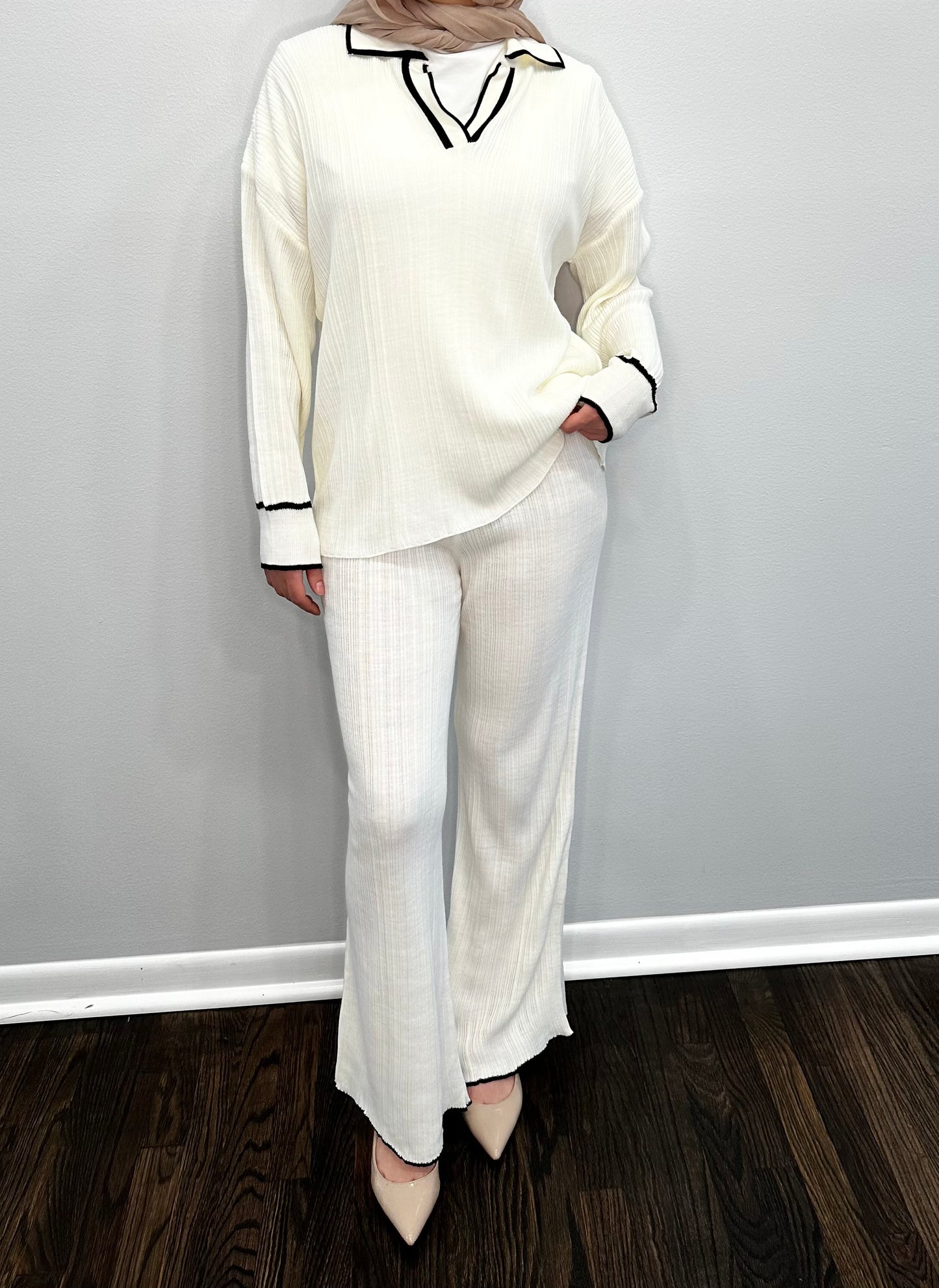 Bliss knitted pant Set