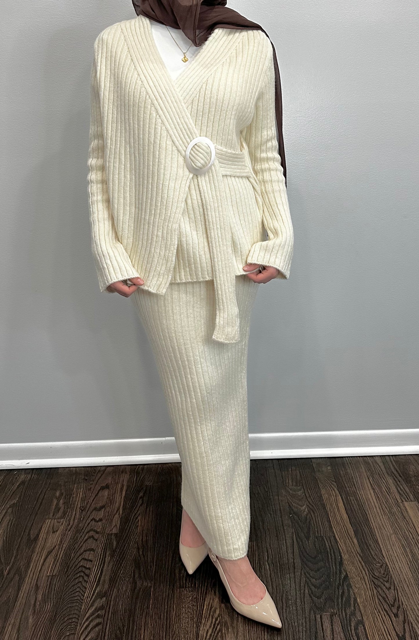 Skirt Knit Set