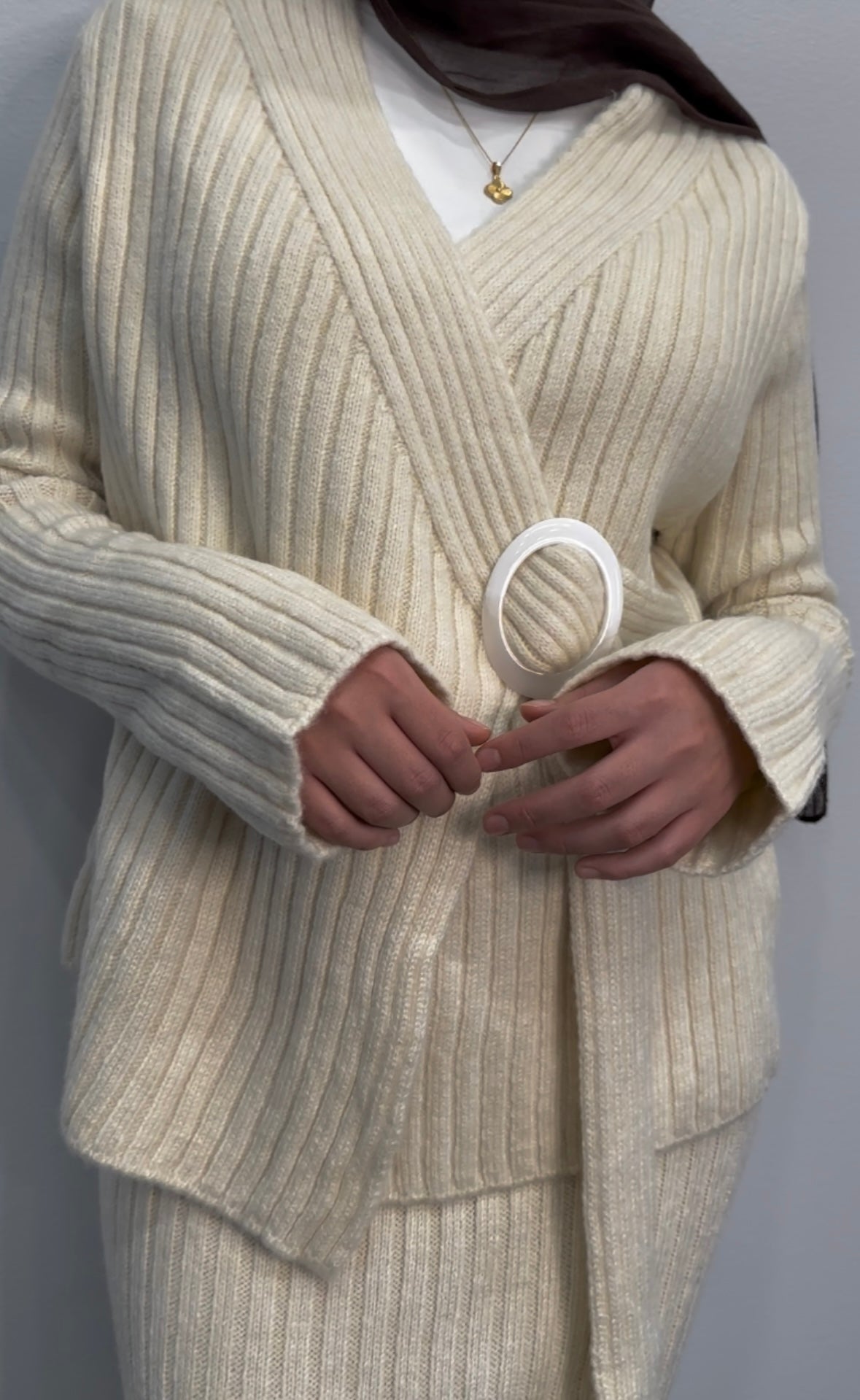 Skirt Knit Set