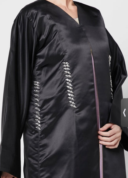 Embellished Abaya With Sheila