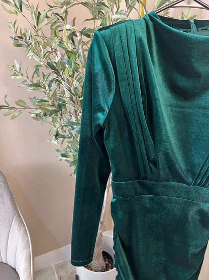 Velvet Maxi Evening Dress