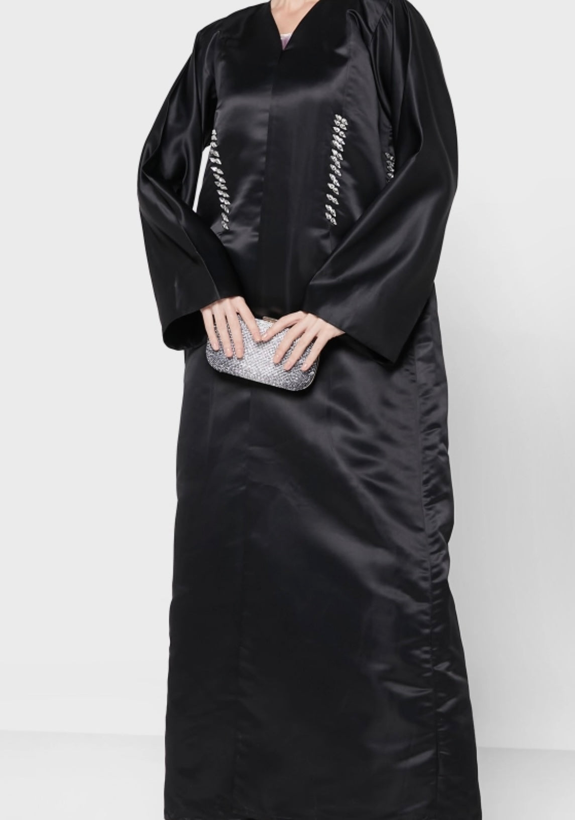 Embellished Abaya With Sheila