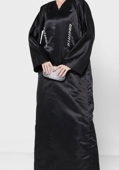Embellished Abaya With Sheila