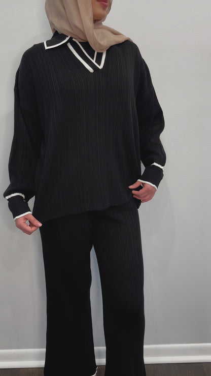 Bliss knitted pant Set